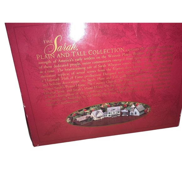 Hallmark Sarah Plain and Tall Hays Train Station House Building - Picture 5 of 15